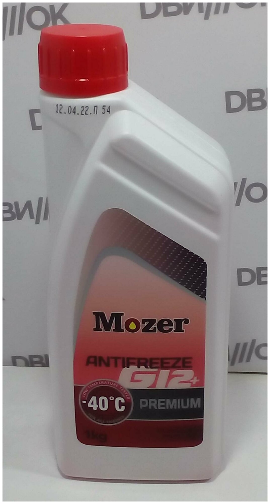 Антифриз MOZER PREMIUM G12+ красный ( 1 кг) 4606444