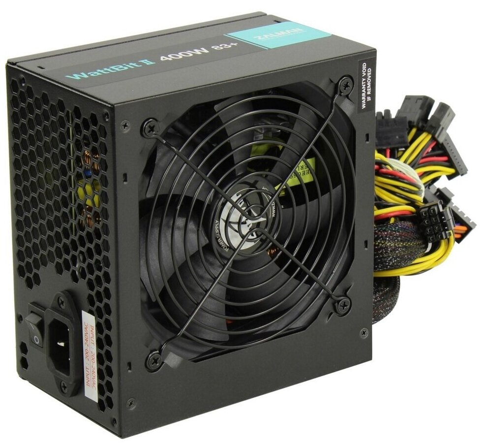 Блок питания ATX Zalman ZM400-XE II 400W, 120mm fan Retail - фото №1