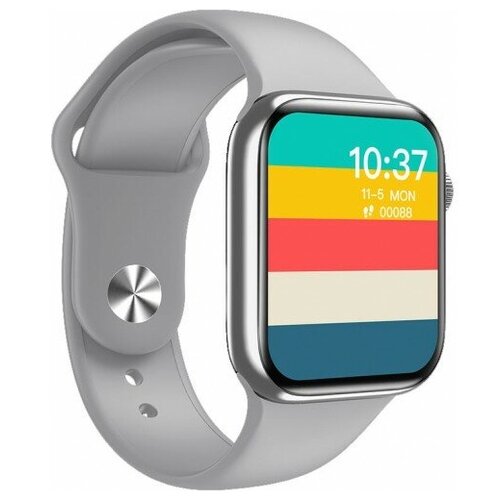 Умные часы BandRate Smart BRSHW16SGR с фитнес-трекером калькулятором монитором кислорода в крови 722500₽