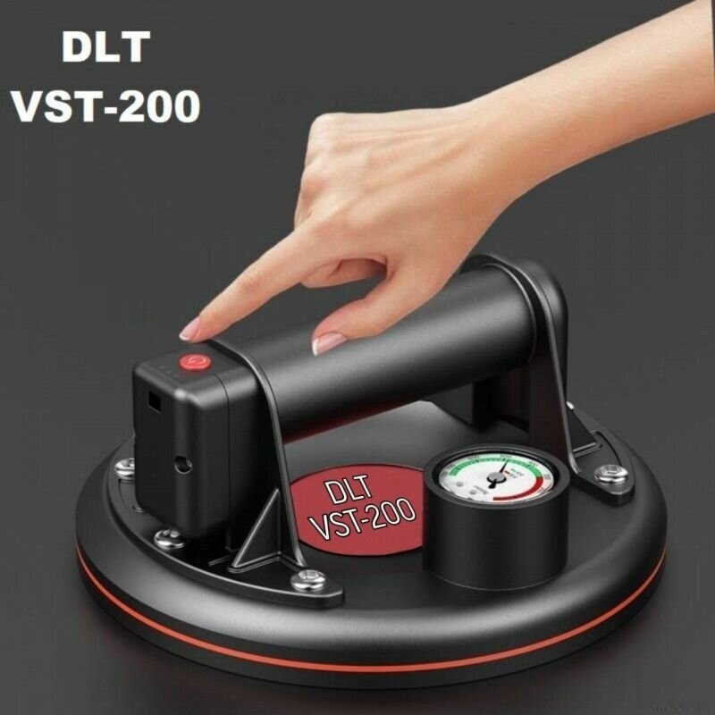 Вакуумная присоска DLT VST-200 для рельефной плитки с авто подкачкой - фотография № 4
