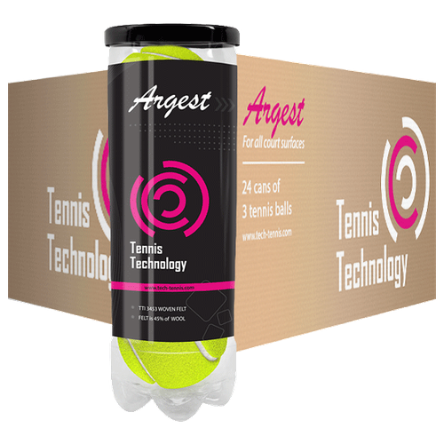 теннисные мячи tennis technology abrego 3 мяча в тубе Теннисные мячи Tennis Technology Argest 72 (24x3)