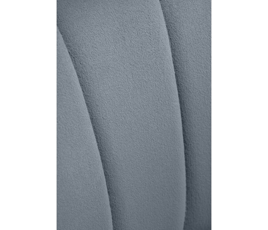 Стул на металлокаркасе Woodville Kamelia 1 gray / gold - фотография № 6