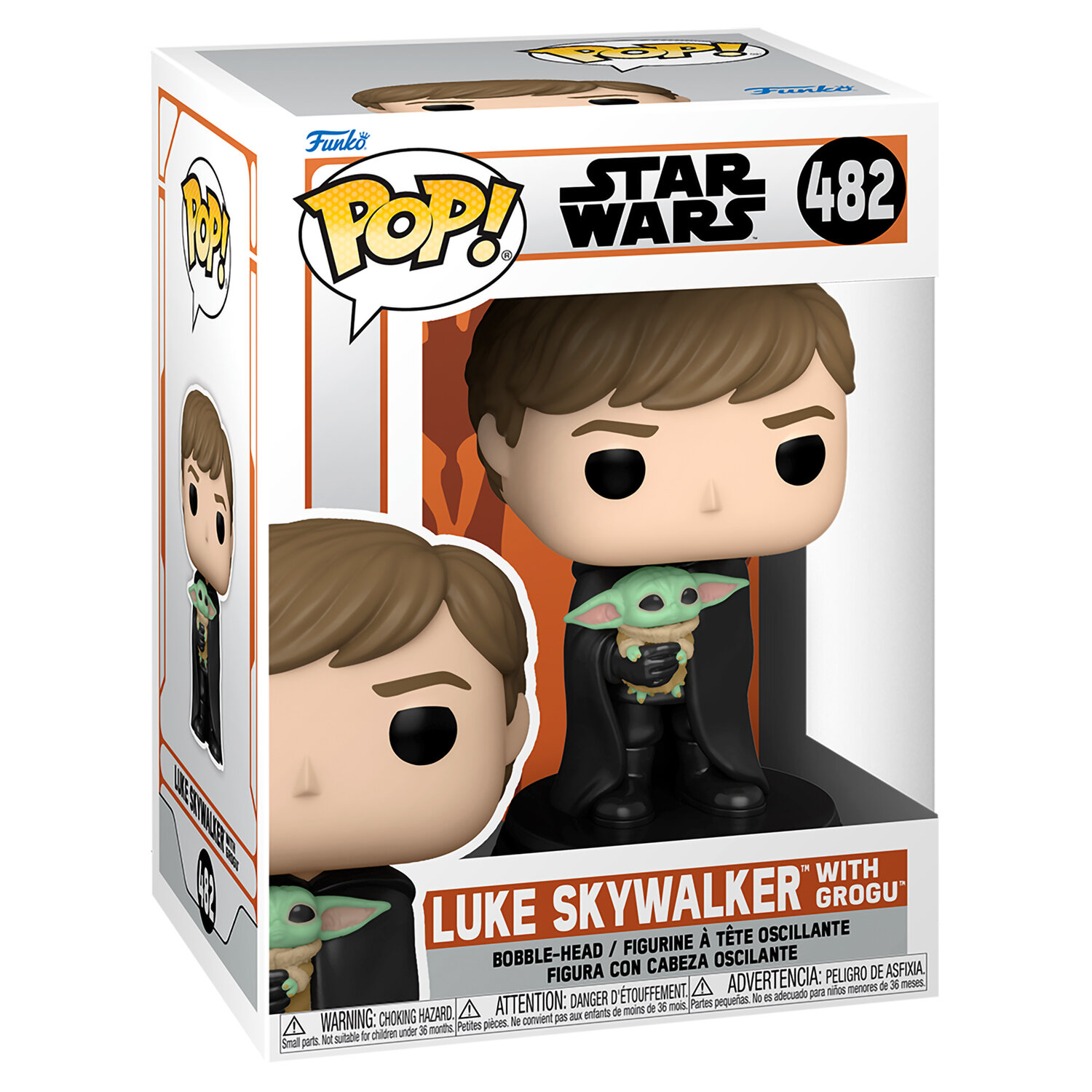 Фигурка Funko POP! Звёздные Войны: Люк Скайуокер с Грогу - фото №10