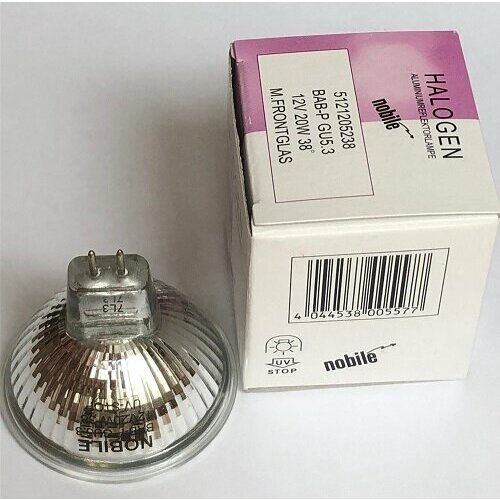 Лампа галогенная Nobile BAB-P MR16 20W 12V 38 Германия Gu53 430₽