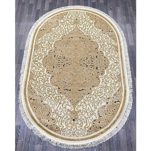 Бельгийский ковёр из вискозы Kunduz 200X300 см. овал