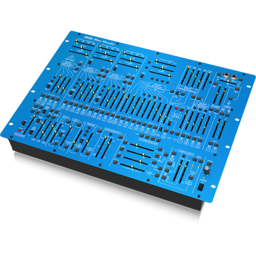 Behringer 2600 BLUE MARVIN аналоговый полумодульный синтезатор, 3 VCO, фильтр нижних частот, разъемы MIDI I / O и USB-B