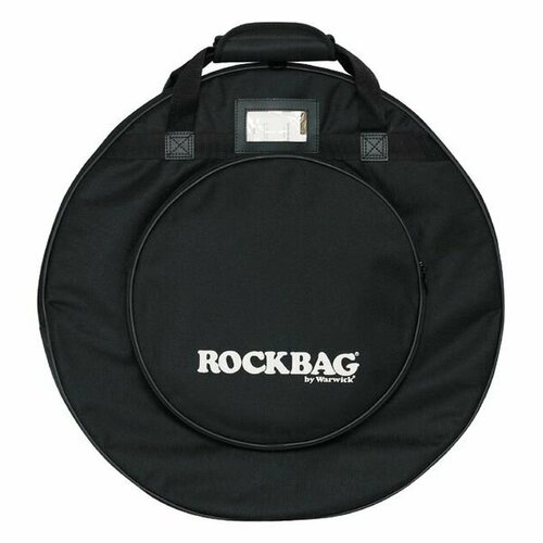Rockbag RB 22541 B чехол для тарелок 20, серия Deluxe, подкладка 10 мм, чёрный чехол для гитары rockbag rb 20517 b