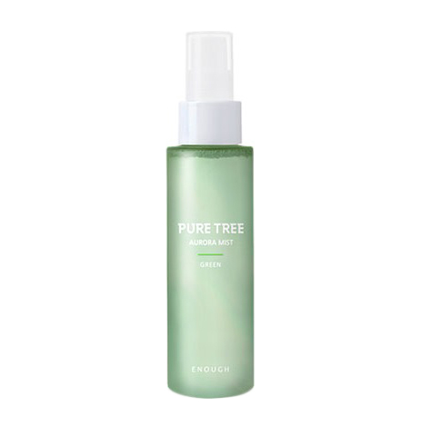 Мист для лица успокаивающий ENOUGH Pure Tree Aurora Mist Green 80ml