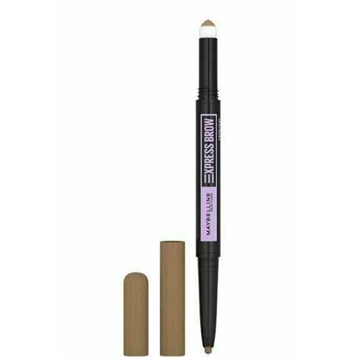 Maybelline New York Express Brow Satin Duo Карандаш для бровей, тон dark blonde