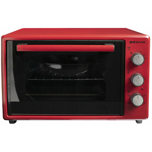 Мини-печь Bravo FO-381R 38 л конвекция красный 854100₽
