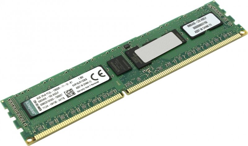 Оперативная память Kingston KVR16LR11D8/8 DDRIII 8Gb