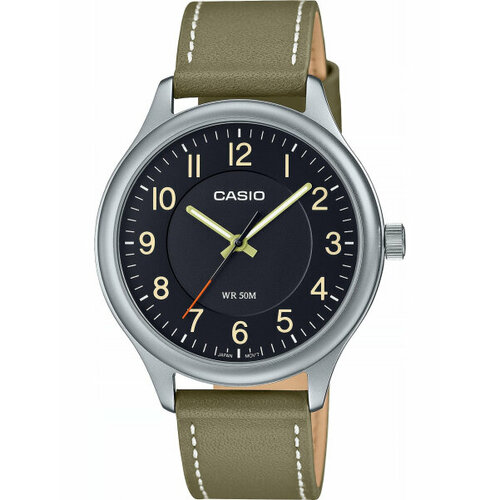 Наручные часы CASIO Collection MTP-B160L-1B2, черный, серебряный наручные часы casio collection mtp b160l 1b2 черный