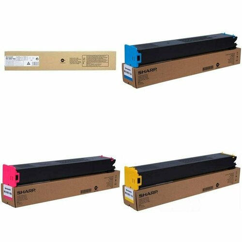 Sharp Картриджи комплектом Sharp MX61GTYA-MX61GTMA-MX61GTCA-MX60GTBB MX60GTYA MX60GTMA MX60GTCA MX60GTB 132634₽
