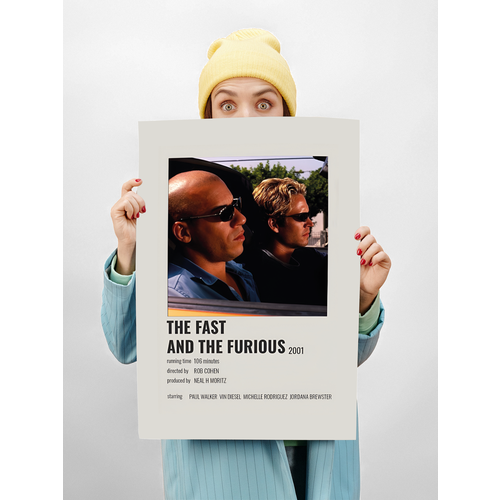 Картина для интерьера на стену 40х50 Форсаж постер 450₽