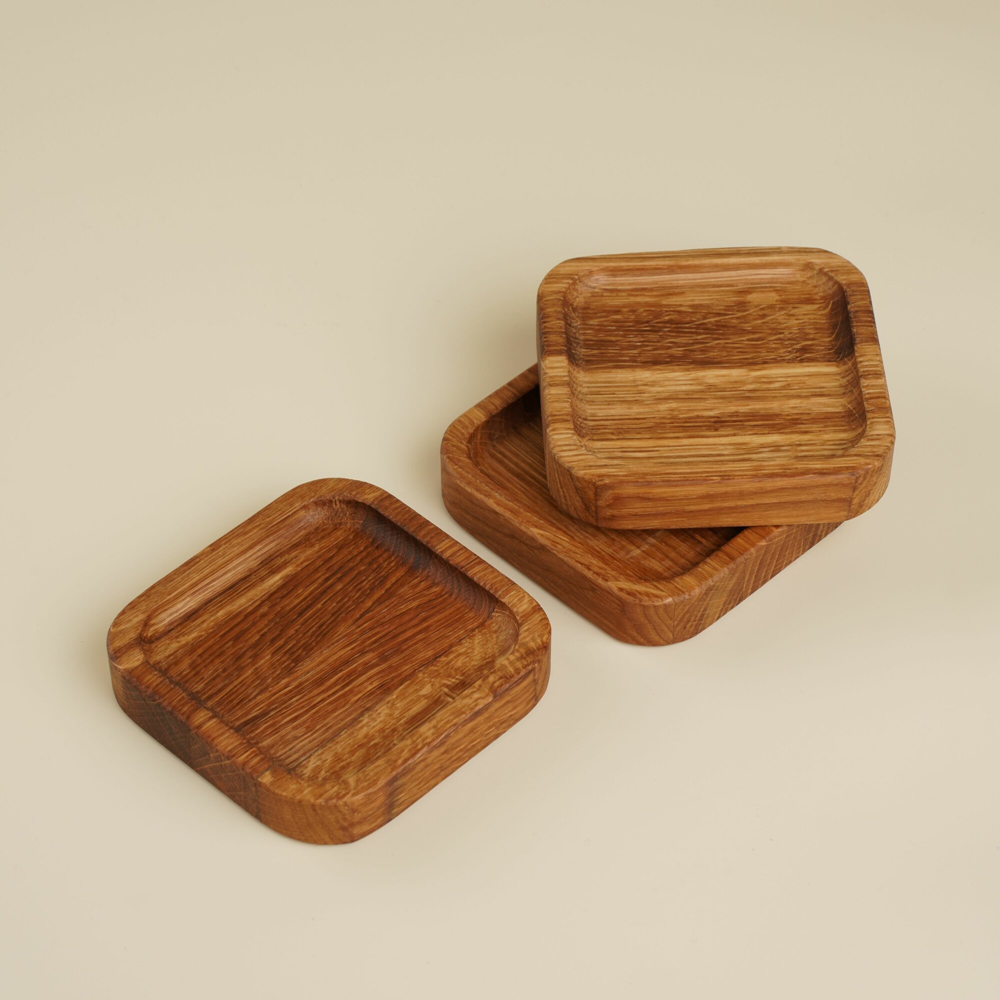 фото Подставка под кружку SL HOME, дуб, размер 21х11х2 см