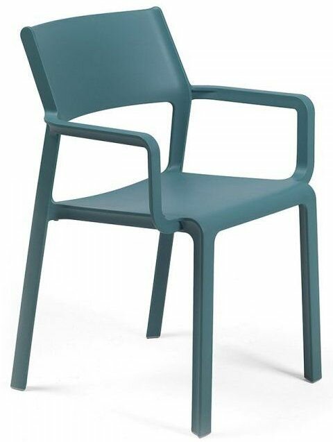 Кресло садовое обеденное NARDI Trill Armchair, цвет бирюзовый