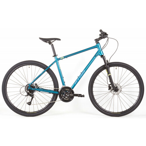 Дорожный велосипед Atom Symbiotic Cross год 2024 цвет Зеленый-Синий ростовка 235 61050₽