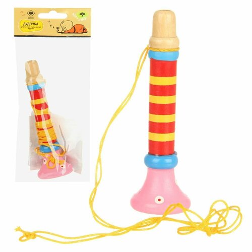 Деревянная игрушка музыкальный инструмент Дудочка Фабрика Фантазий 259₽