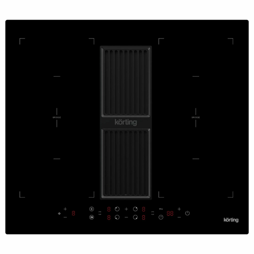 Индукционная варочная панель с интегрированной вытяжкой Korting HIBH 68980 NB 15999000₽