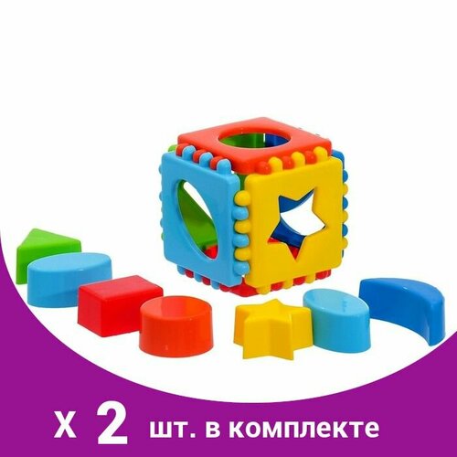 Кубик логический, малый (2 шт)