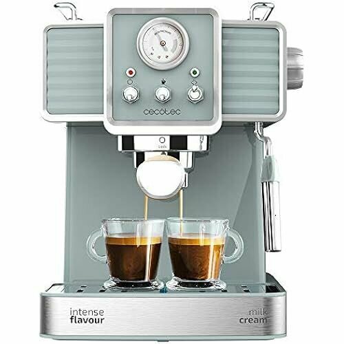 Кофемашина Cecotec Cumbia Power Espresso 20 Barista Aromax Мощность 2900 Вт 2 системы отопления насос давления 20 бар манометр держатель фильтра с двойным выходом и 2 фильтра традиционных 2845600₽