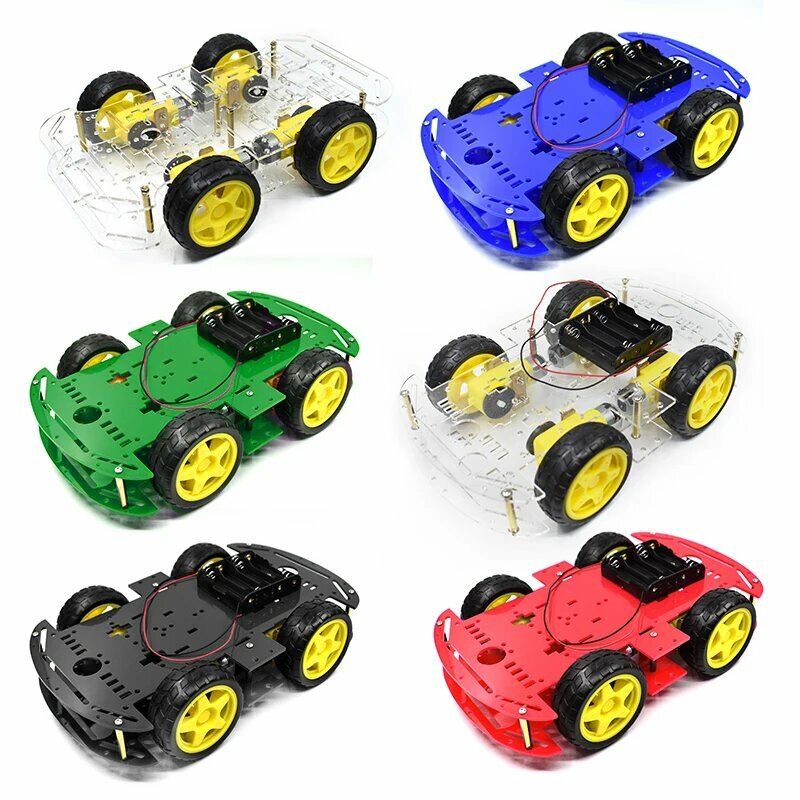 EQV 4WD Smart Robot Car Chassis Kit — фото 1