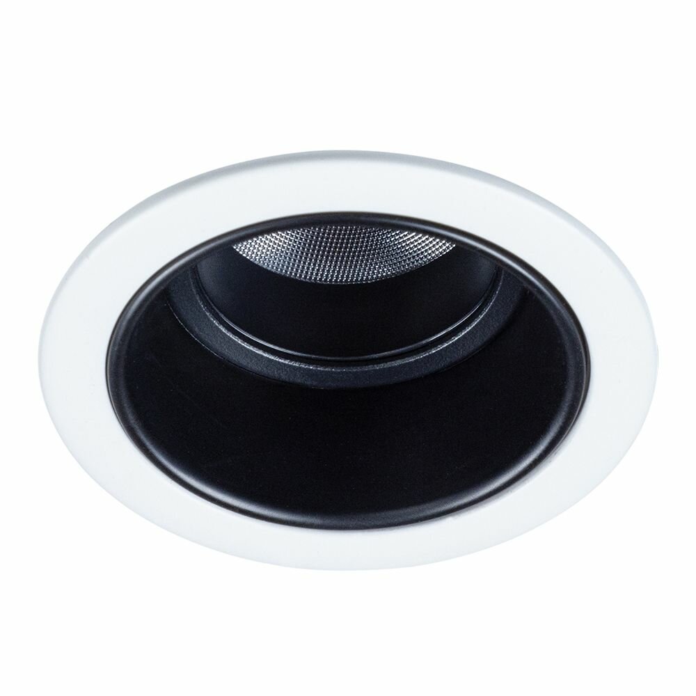 Точечный встраиваемый светильник Arte Lamp Scroll D63xH75 мм LED цвет хром, арт. A3311PL-1WH