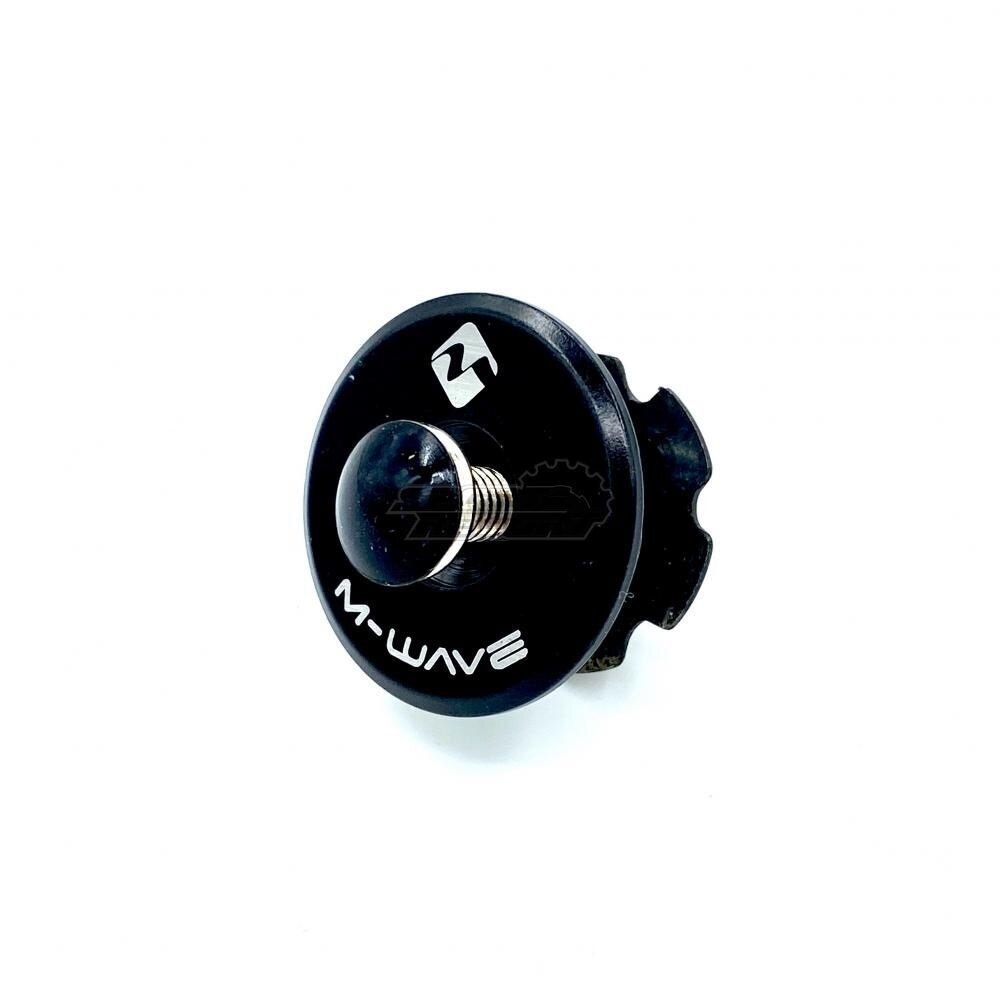 Якорь с крышкой M-Wave, 1.1/8" шток, черный