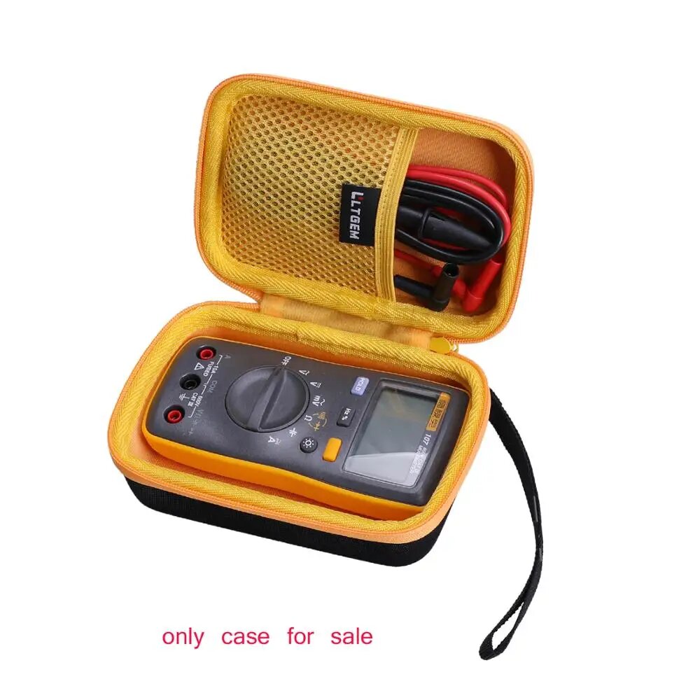 Жесткий чехол LTGEM CS704 для мультиметра Fluke 107 серого цвета, only case for sale