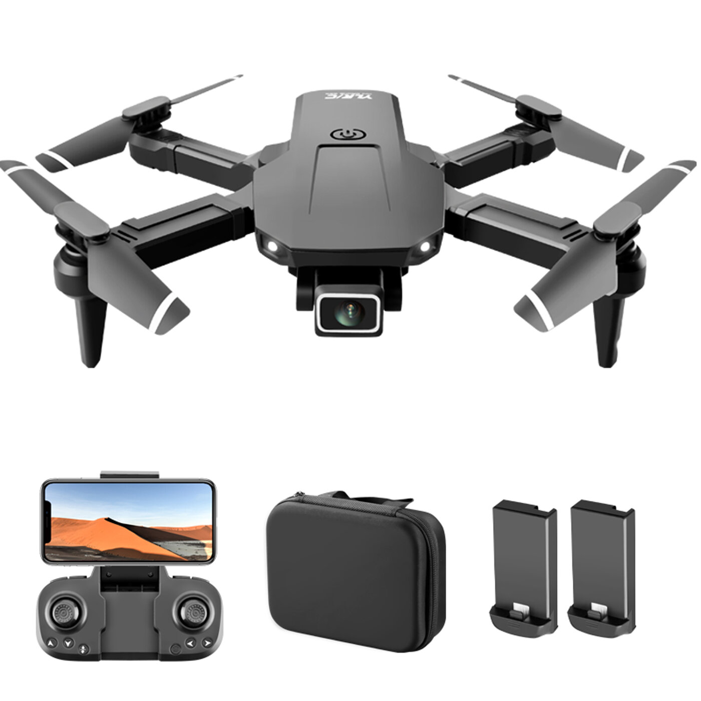 S68 RC Drone с камерой 4K Wifi FPV Drone Мини-складной квадрокоптер Игрушка для