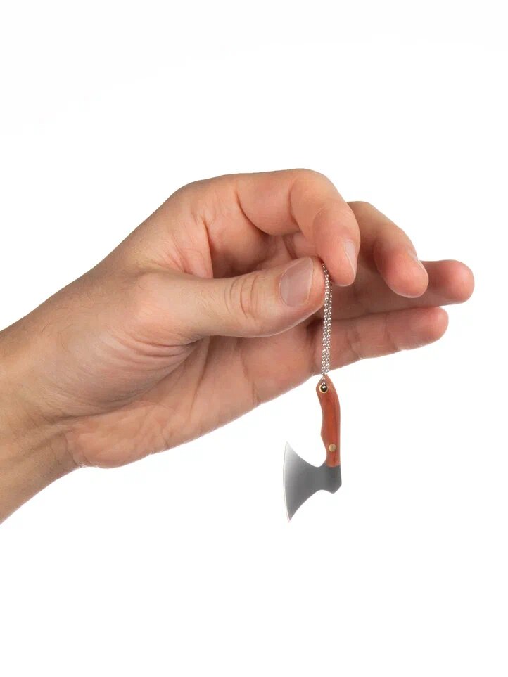 Брелок Saana, коричневый — фото 1