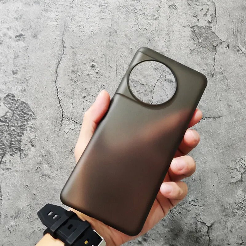 Чехол матовый Clear Black для OnePlus 12