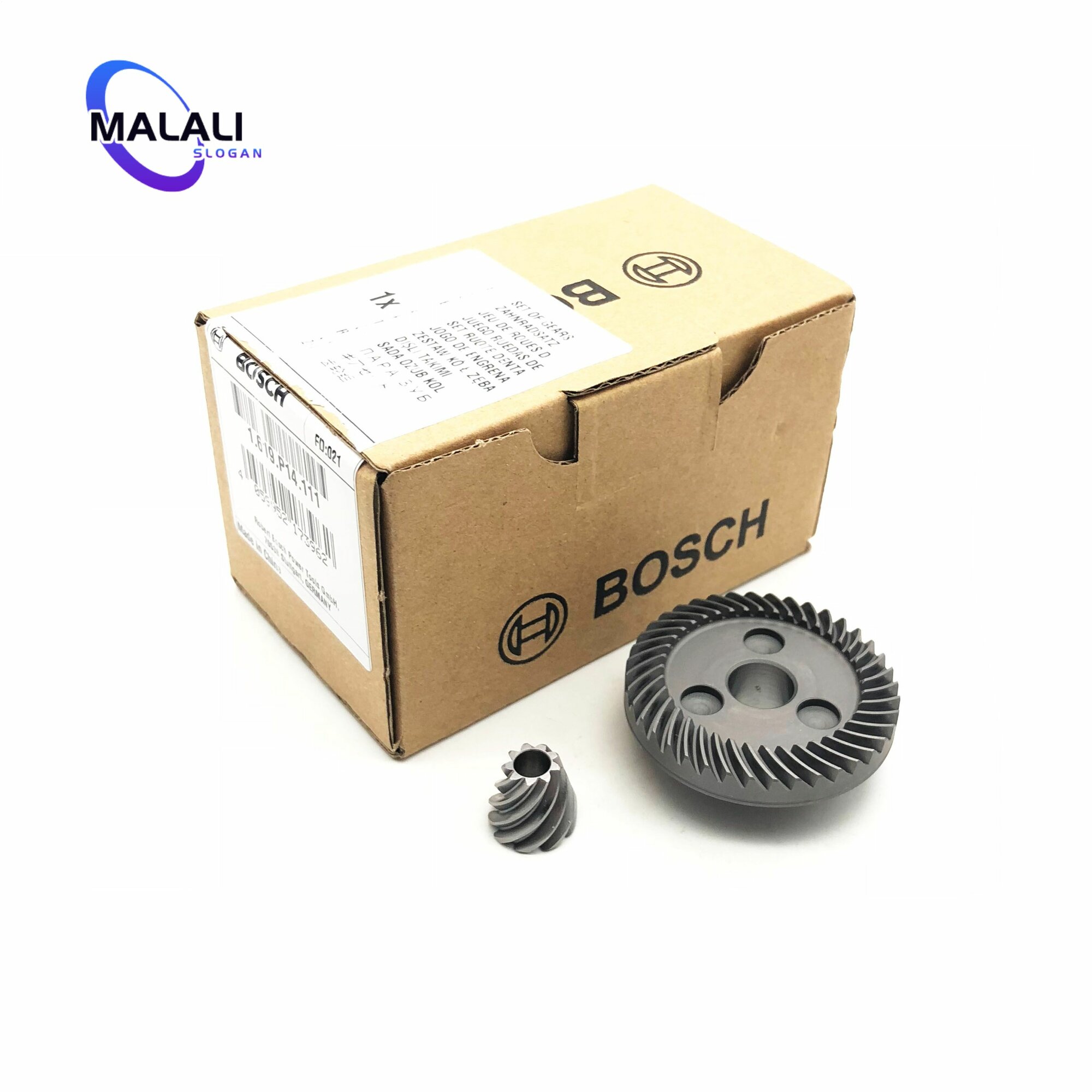Пара зубчатых колес для болгарки (УШМ) BOSCH GWS 9-125 GWS900-100 GWS900-125 артикул 1619P14111