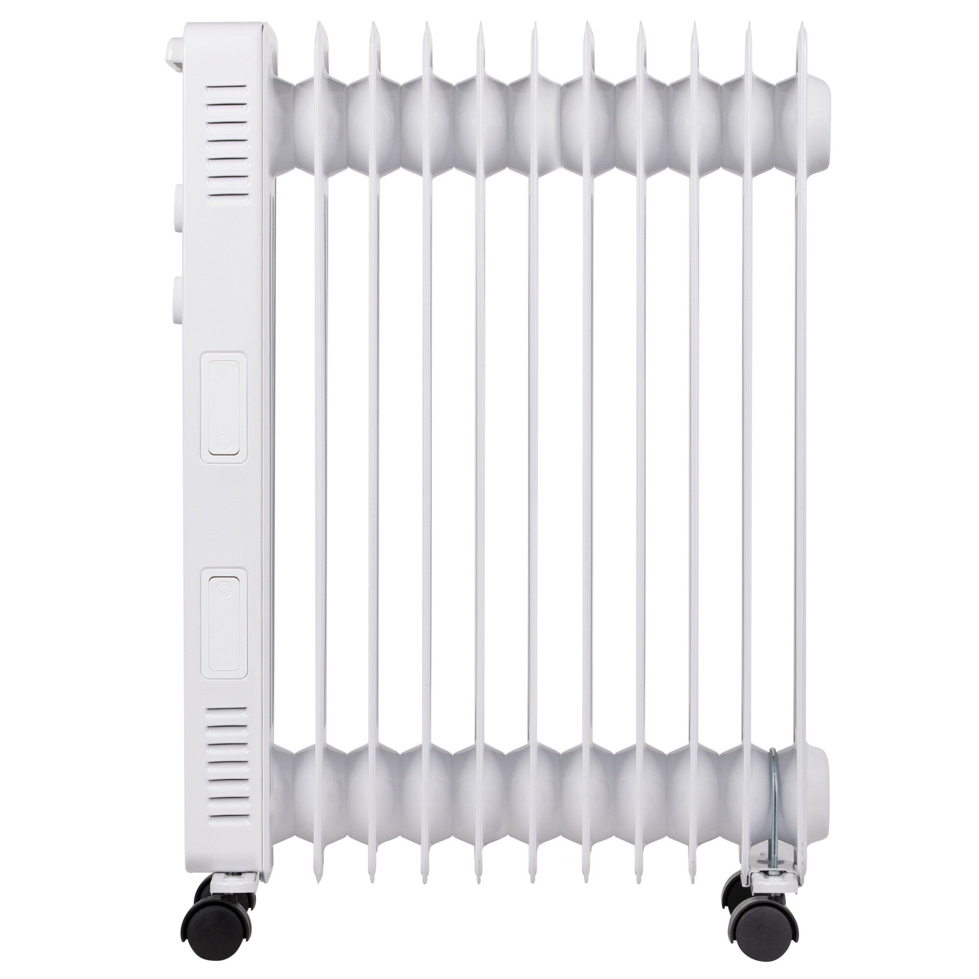 Изображение Масляный радиатор Electrolux EOH/BE-11ZW, 27 м², 11 секций, белый, напольный, ТЭН