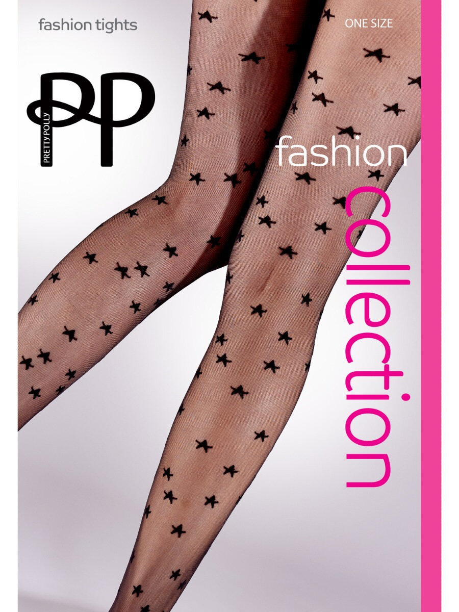 Колготки Pretty Polly, 30 den, размер 42-48/2-4/one size, черный