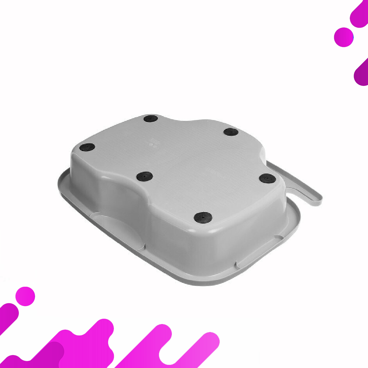 Ванночки Для Ног Xiaomi Ванночка для ног для бассейна, под лестницу, Intex 29080, цвет серый, размер 56*46*9 см