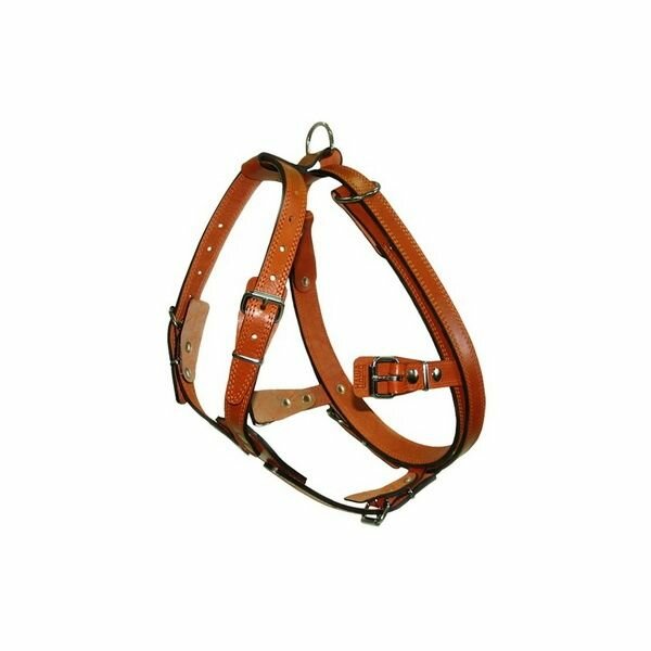 Шлейка для собак Наша ручная работа универсальная, №2, кожзам