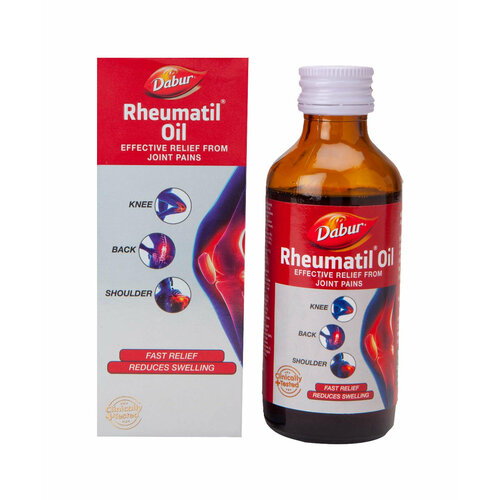 Индийское масло Ревматил Дабур Rheumatil Oil Dabur При болях в суставах и мышцах 50 мл 790₽
