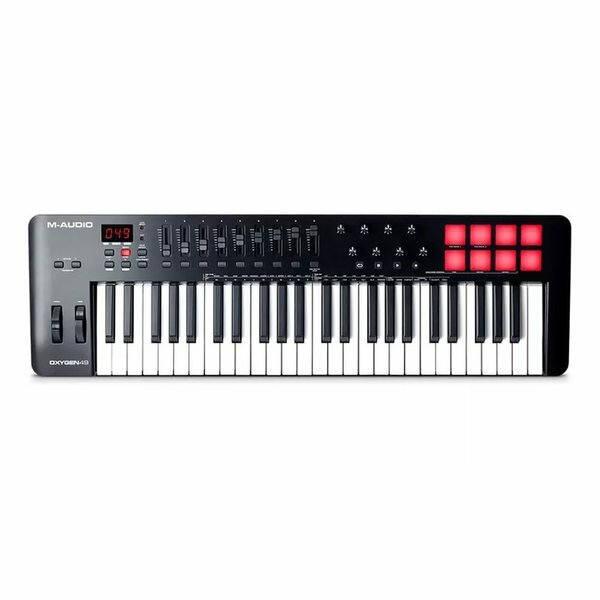 M-Audio Oxygen 49 MKV, черный, MIDI-клавиатура