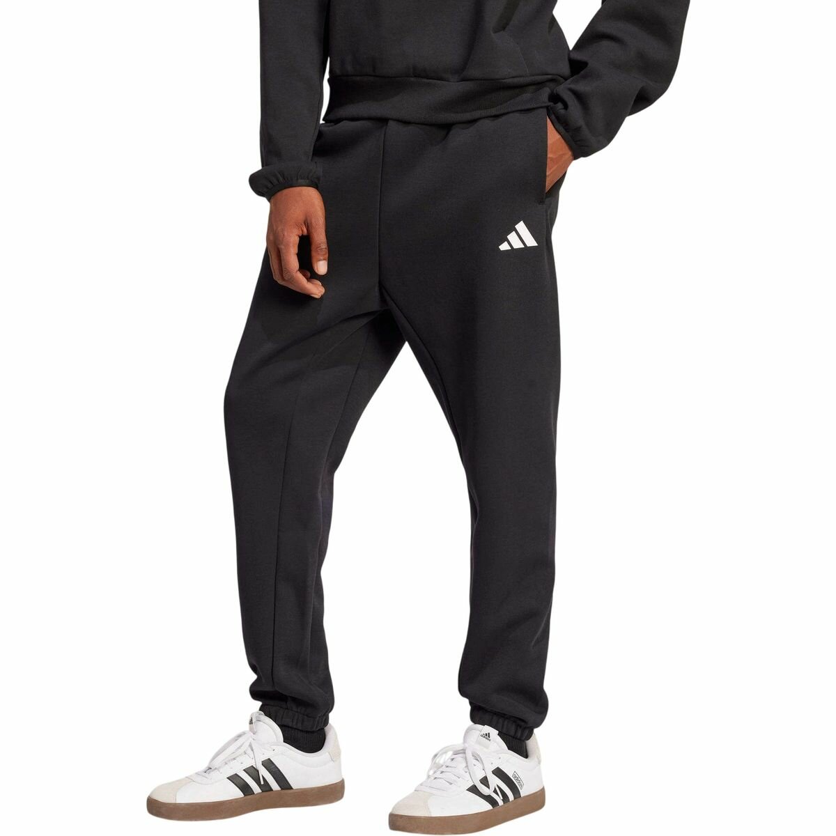 Брюки джоггеры adidas Future Icons Small Logo Pants, размер S INT, черный