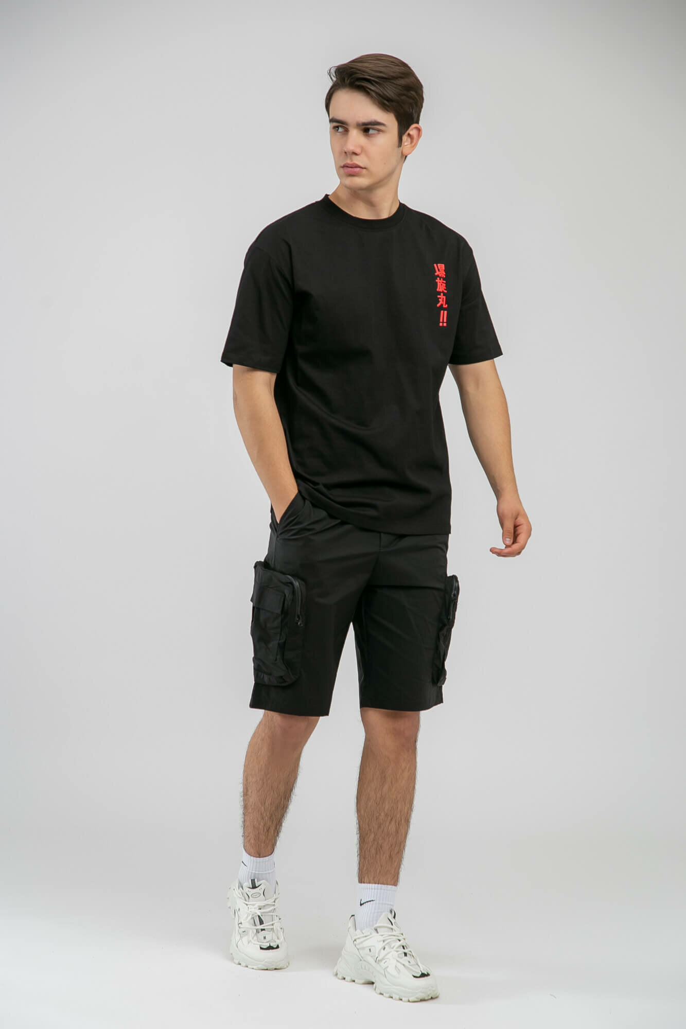 Футболка спортивная TERRA PRO, 1 шт., размер L, black — фото 1