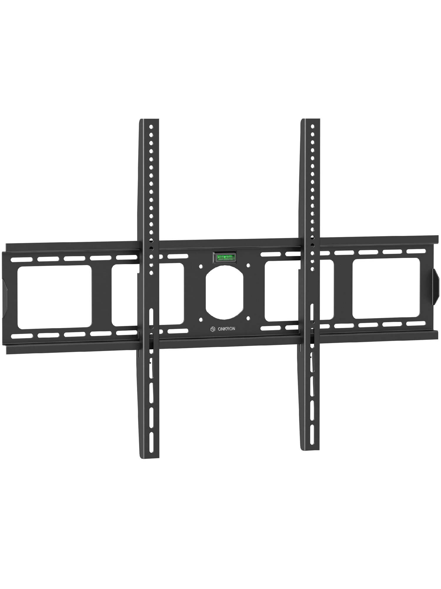 Кронштейн для телевизора 55"-100" ONKRON UF4 настенный, фиксированный, до 75 кг, чёрный
