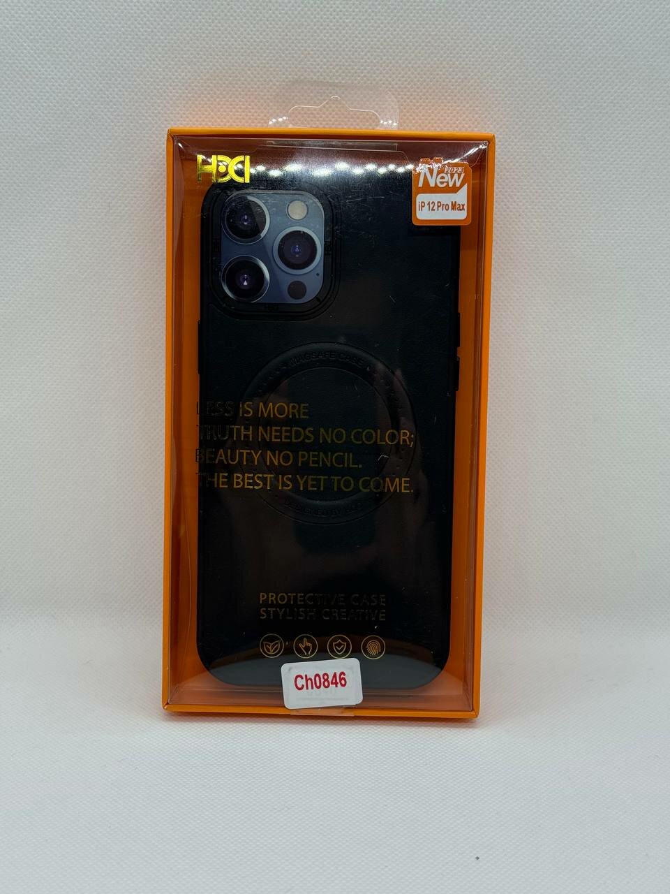 Кожаный чехол для iPhone 12 Pro Max c Magsafe — фото 1