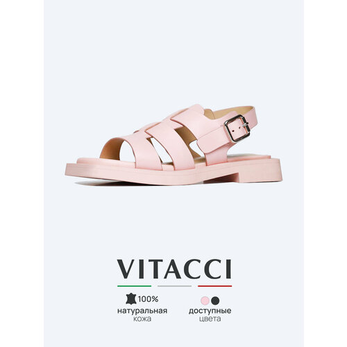 фото Сандалии vitacci, размер 36, розовый