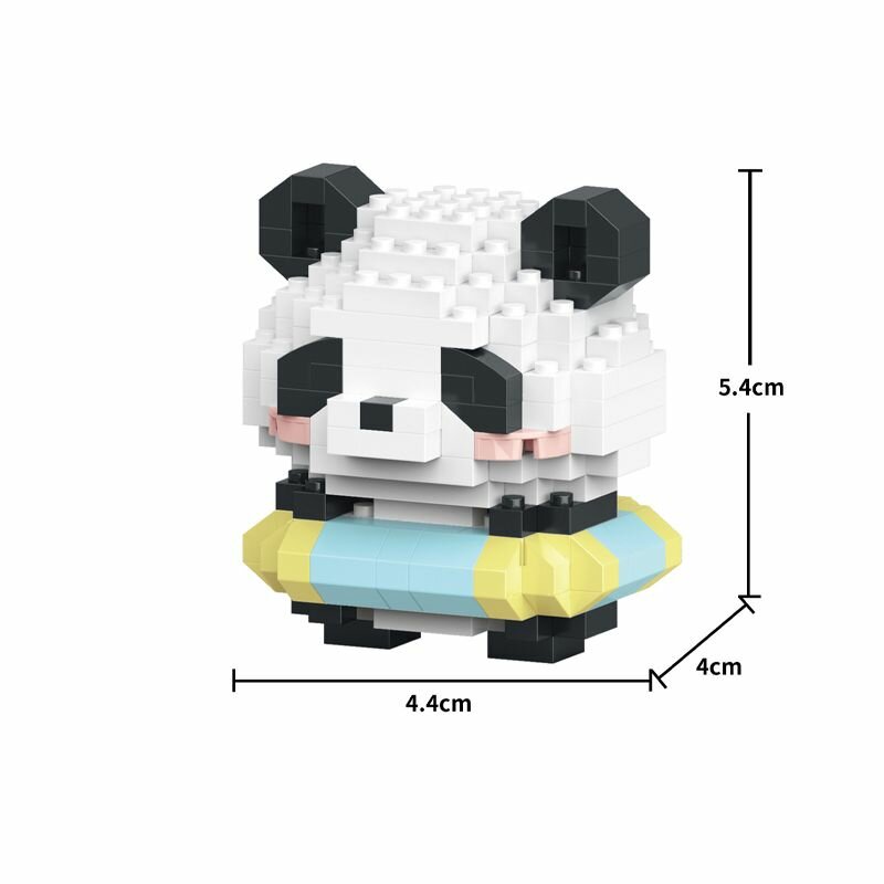 Кресло-качалка Panda eat bamboo - это строительные блоки различной формы, игрушки для детей старше 6 лет