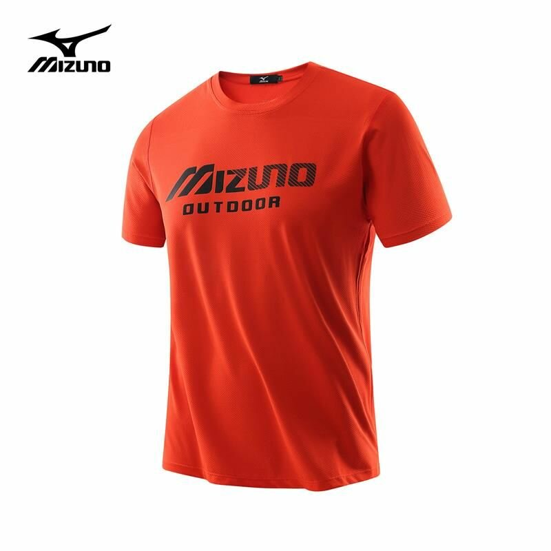 Футболка спортивная Mizuno, размер L, red