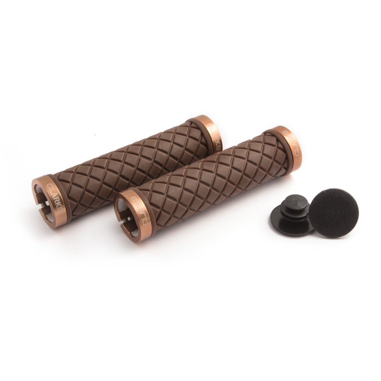 Грипсы Clarks CLO276, 130 мм. Коричневый