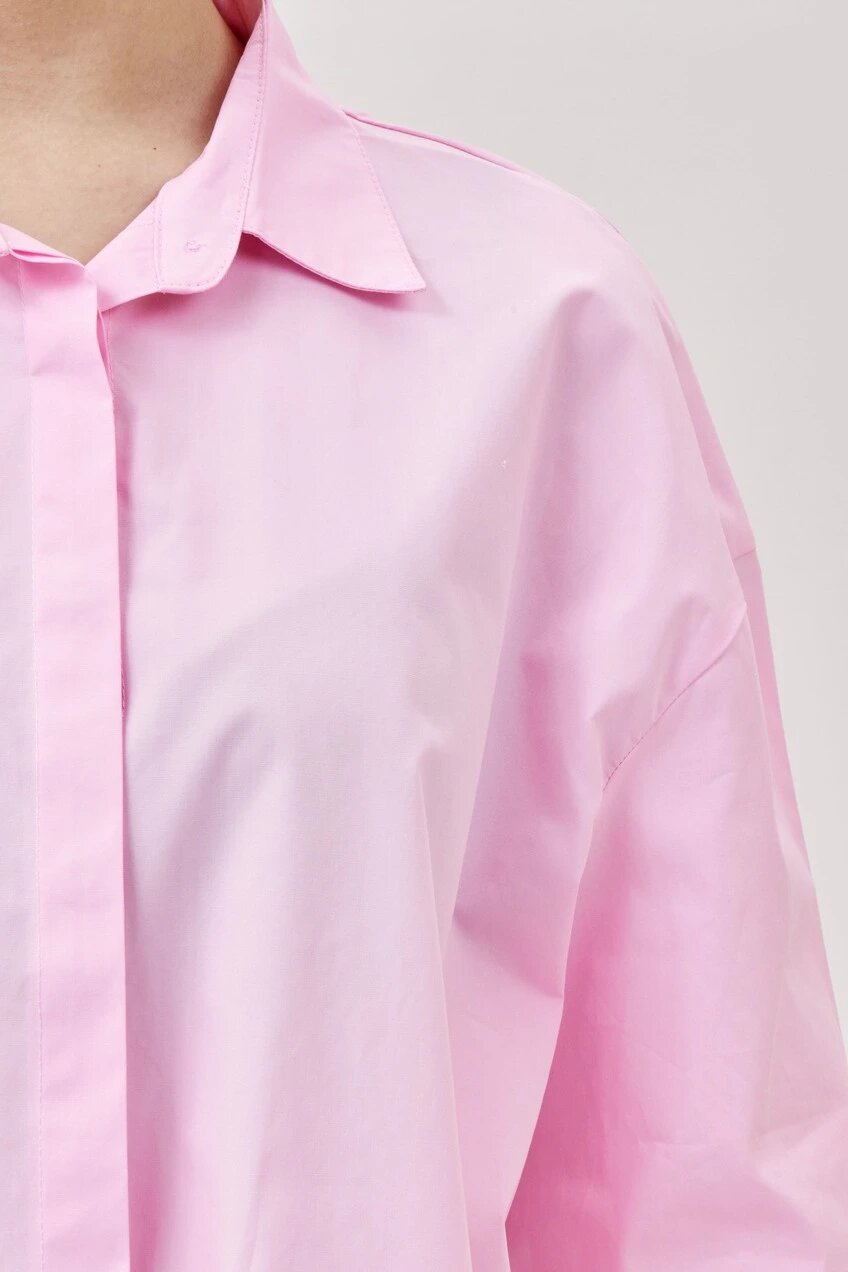 Рубашка Selfie, размер M, рoзовый — фото 1