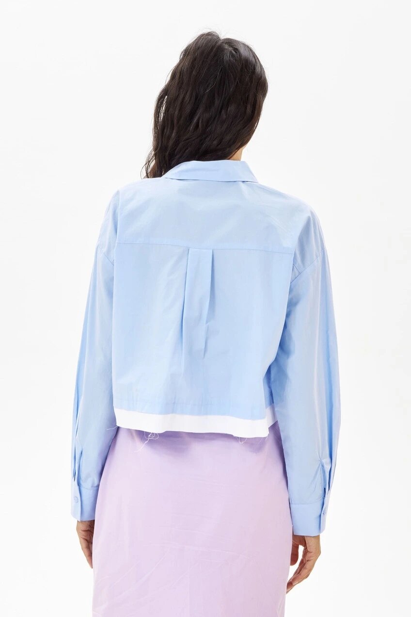 Рубашка Selfie, размер M, голубой — фото 1