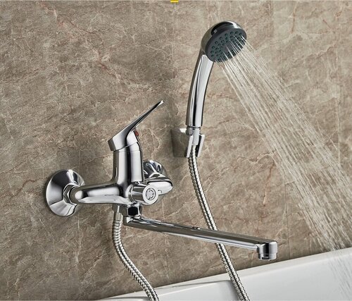 Изображение товара Смеситель Ledeme H13 L2213 для ванны с душем, латунь, хром